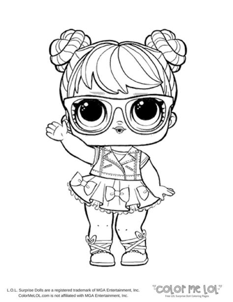 Lol Omg Dolls Coloring Page
