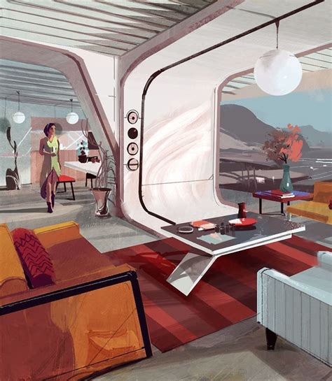 20 Retro Futurism Interior Design