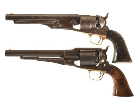 Two Civil War Era Percussion Revolvers