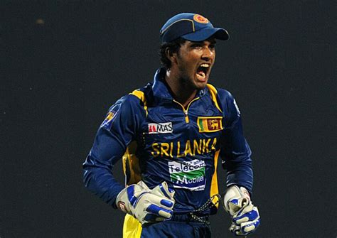 Dinesh Chandimal With The Series Trophy
