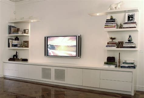 Gallery Planera Rustic Floating Shelves Tv Wall Unit Floating