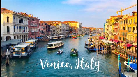 Venice Italy And The Cruise Port Youtube