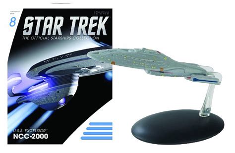 Buy Magazine Star Trek Starships Fig Coll Mag 8 Uss Excelsior Ncc