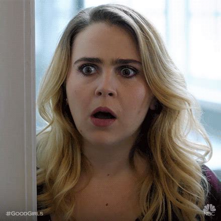 What was your first thought after reading the pilot script for good girls? Mae Whitman Annie GIF by Good Girls - Find & Share on GIPHY