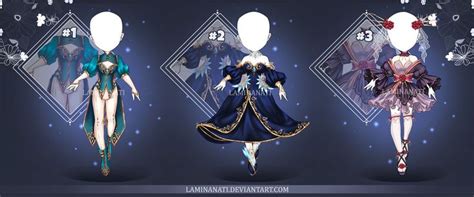 Adoptable Outfit Auction 78 80closed By Laminanati Auction Digital