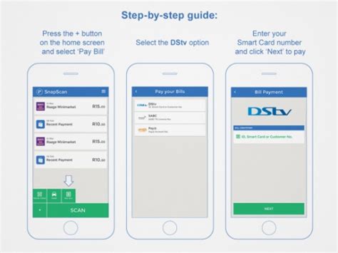 Pay Your Dstv Bill With Snapscan