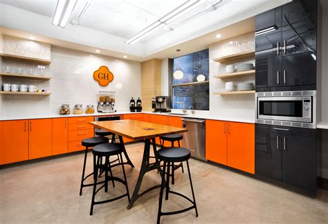 Wilcox Design Studio Office Kitchen Garrison Hullinger Interior Design