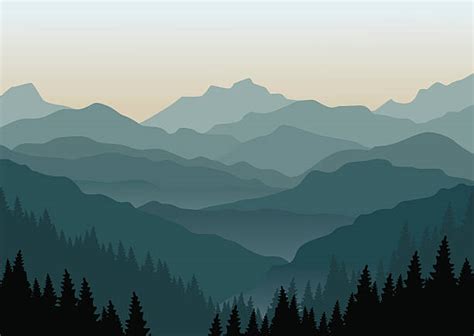 Great Smoky Mountains Illustrations Royalty Free Vector