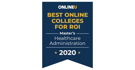 2020 Best Online Master's in Healthcare Administration Degrees - OnlineU