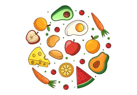 All healthy food png images are displayed below available in 100% png transparent white background for free download. Healthy Food Clipart - Download Free Vectors, Clipart ...