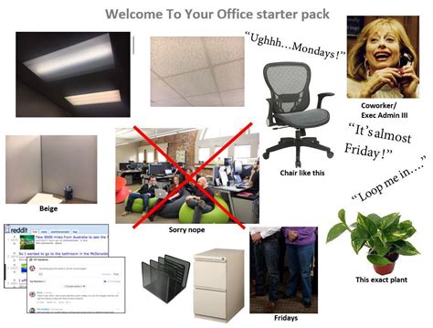Welcome To Your Office Starter Pack Rstarterpacks