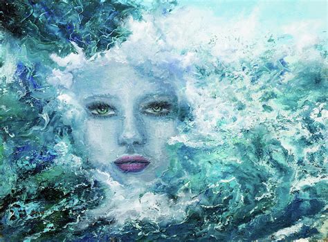 Ocean Face Painting By Boyan Dimitrov