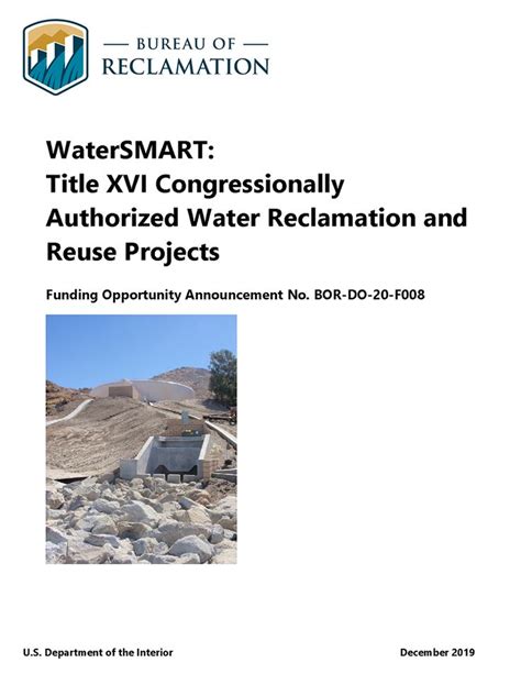Watersmart Grants Watershed Management Water Management Applied Science