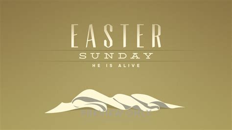 Iconic Easter Easter Sunday Title Graphics Igniter Media