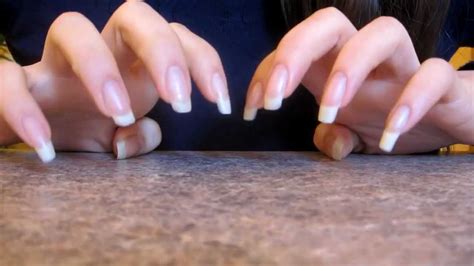 Natural Nails Care Asmr Tapping And Scratching By Dani Video