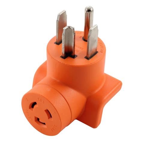 Ac Works Dryer Outlet Adapter 4 Prong Dryer 14 30p Plug To L6 20r 20