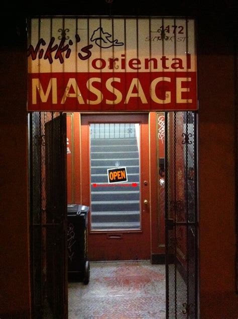 Nikki’s Madame Butterfly’s Oriental Massage Closed Massage 1172 Sutter St Lower Nob Hill