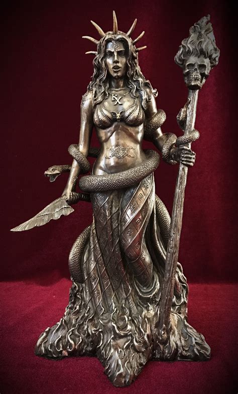 hecate statue hecate goddess pagan goddess