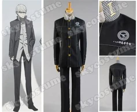 Shin Megami Tensei Persona 4 P4 Boy School Uniform Halloween Party