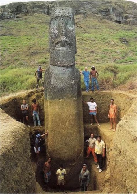 Easter island, the easternmost island in polynesia, was so named by jacob roggeveen who came. Archaeologists Uncover Something Shocking Underneath The ...