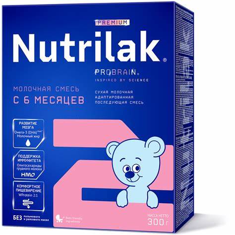 Детская смесь Nutrilak Premium 2 | Nutrilak Картинка - Детская смесь Nutrilak Premium 2 | Nutrilak