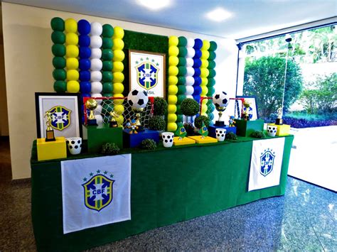 Farolita Decoração De Festas Infantis Copa Brasil