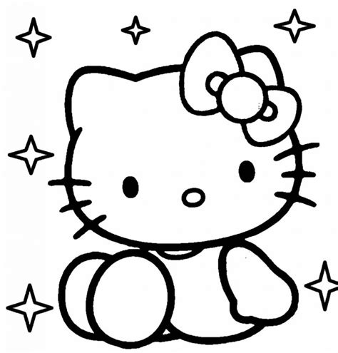 50 Desenhos Para Colorir Da Hello Kitty Como Fazer Em Casa