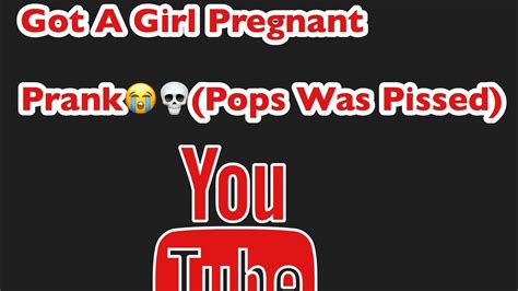 Got A Girl Pregnant Prank On My Og😭💀must Watch Full Videopops Was
