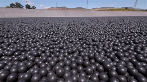 Shade Balls Why Are Million Black Plastic Balls In This Water