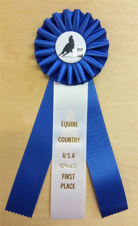 Versatility 12 Award Ribbon Custom Rosette Custom Award Ribbons