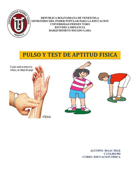 Pulso Y Test De Aptitud Fisica By Isaacdiaz Issuu