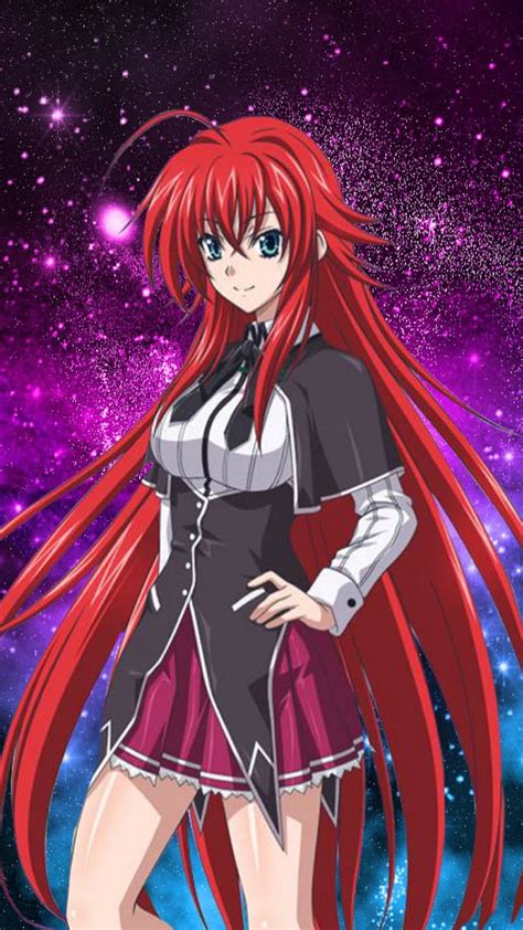 Anime Girls Anime Highschool Dxd Gremory Rias Argento