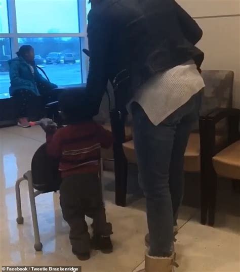 Mother Drags Her Son By His Hair Through Hospital Waiting Room Daily
