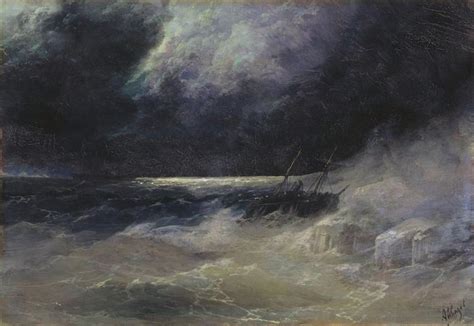 The Tempest 1899 Ivan Aivazovsky WikiArt Org