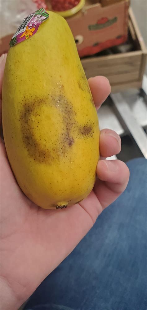 what does this mean on a mango it s on like 50 60 of this kind of otherwise fine feeling