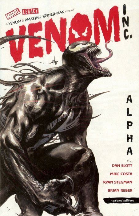 Amazing Spider Man Venom Venom Inc Alpha 1d Marvel Comics