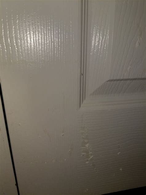 If you are looking for a factory quality paint job. Why is the paint peeling off all of my interior doors ...