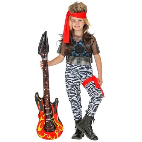 80s Rock Star Child And Teen Costume Party Delights