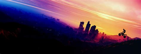Find the best ps4 wallpapers hd 1080p on getwallpapers. Gta V - 4935x1923 - Download HD Wallpaper - WallpaperTip