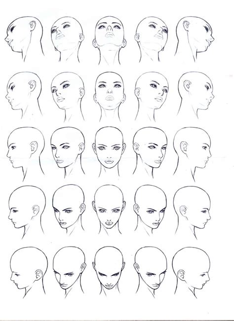 남녀얼굴 그리기 인체그리기drawing Face Body 예술 스케치 그림 애니메이션 그림
