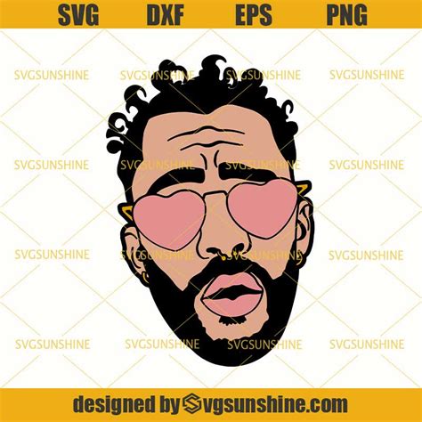 Bad Bunny Rapper SVG PNG DXF EPS Cutting File for Cricut - Svgsunshine