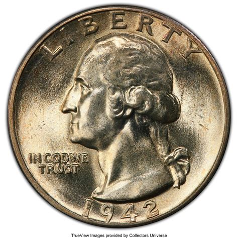 1942 D Doubled Die Reverse Washington Quarter 1932 98 Pricing Guide