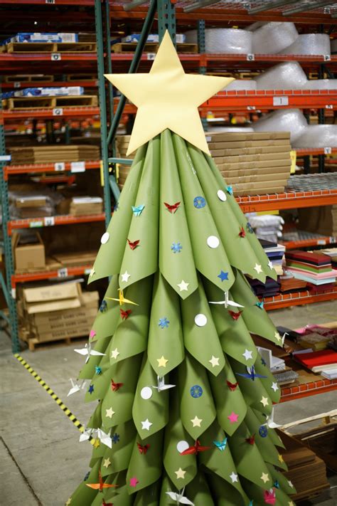 How To Make A Merry Paper Christmas Tree Paperpapers Blog