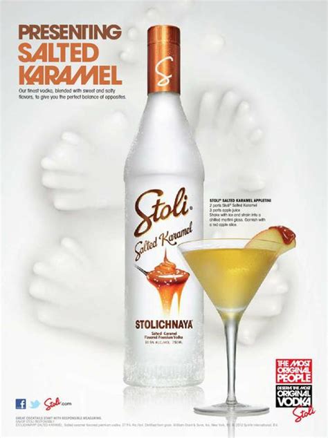 Salted caramel white russians : Foodista | Stoli Salted Karamel Vodka is Sweet and Savory