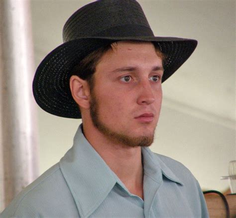 Photos Of Married Amish Men Taken At An Amish Quilt Auction Bonduel