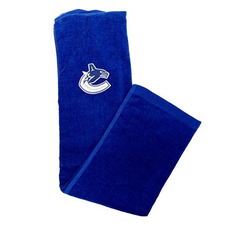 Deluxe Velour Towel Vancouver Canucks Caddypro Golf Products