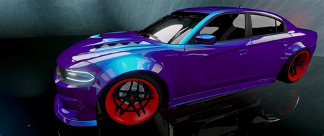 Forgiato Widebody Hellcat Charger Add On Replace Unlocked GTA 5