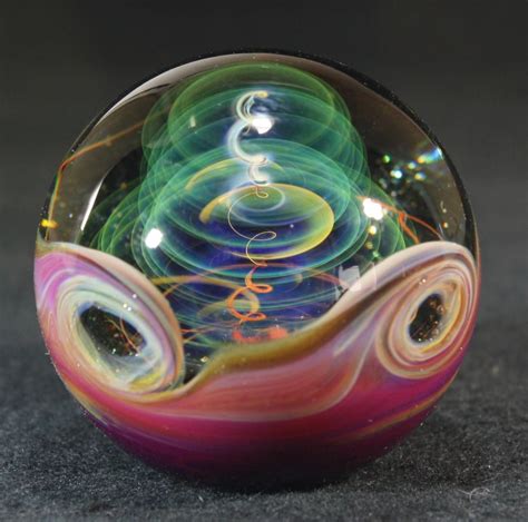 Indigenous Modern Marbles Marble Art Glass Paperweights Glass Marbles