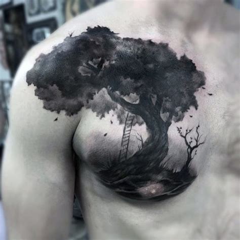 71 Cool Chest Tattoos For Men 2023 Inspiration Guide