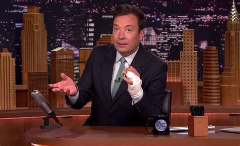 Jimmy Fallon Explains Ring Avulsion Injury On The Tonight Show